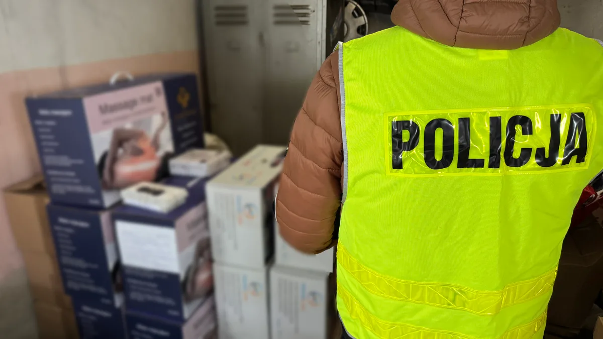 Dokumentacja zabezpieczona przez łódzką policję