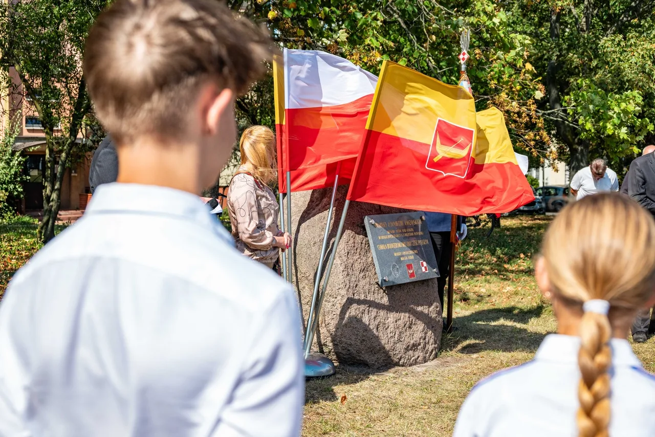 Herb Łodzi podczas miejskich uroczystości (2).jpg