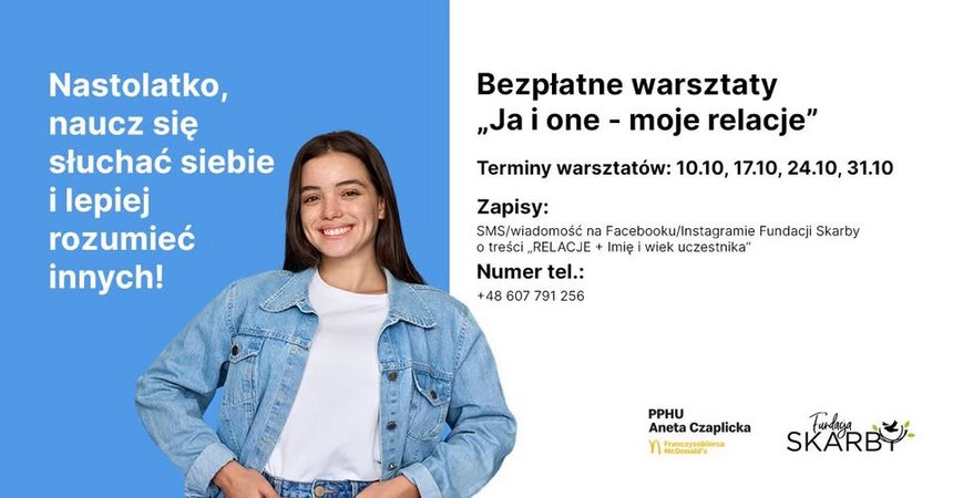 Ja i One – Moje relacje | Warsztaty z Fundacją Skarby w CH Tulipan