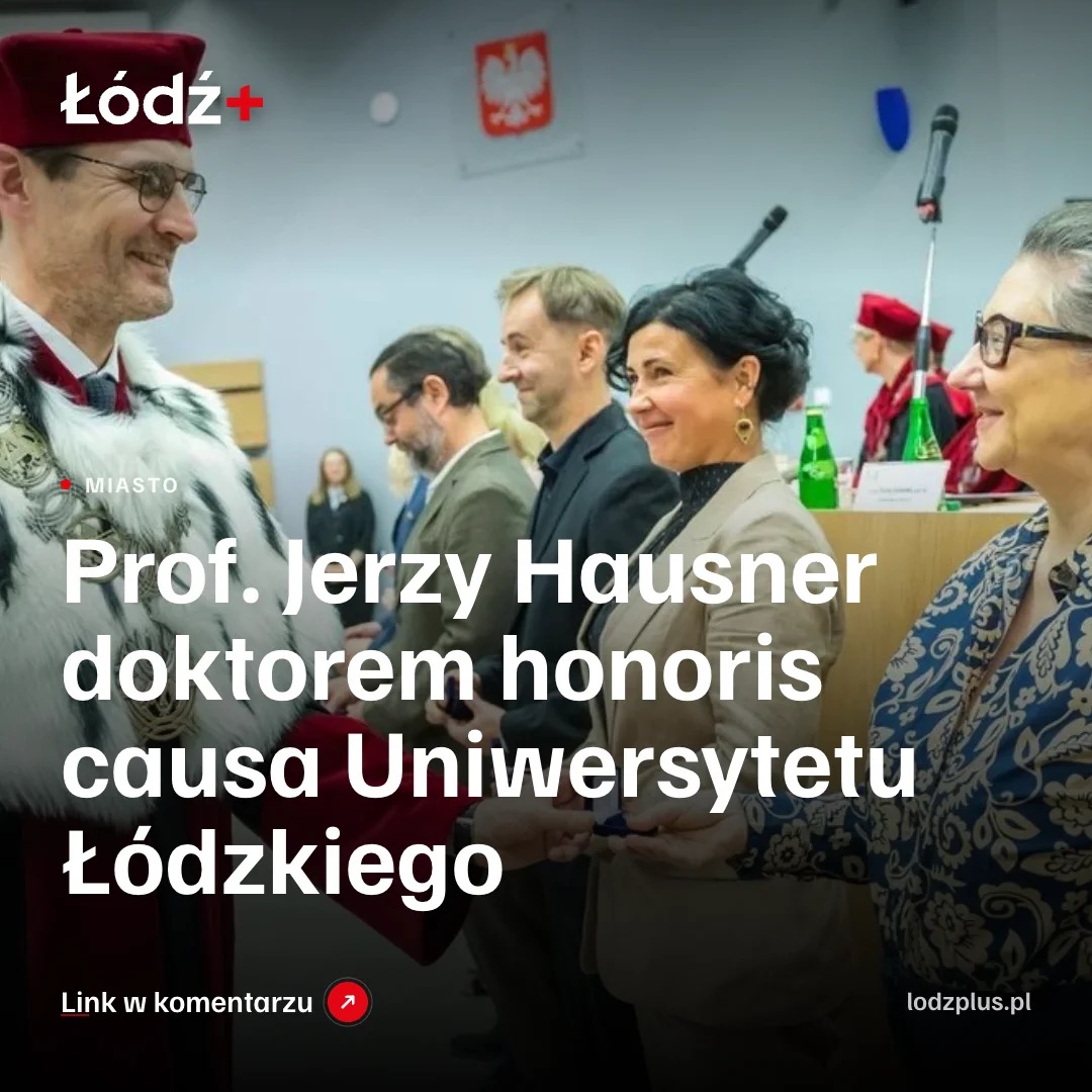 Prof. Jerzy Hausner doktorem honoris causa Uniwersytetu Łódzkiego episode artwork