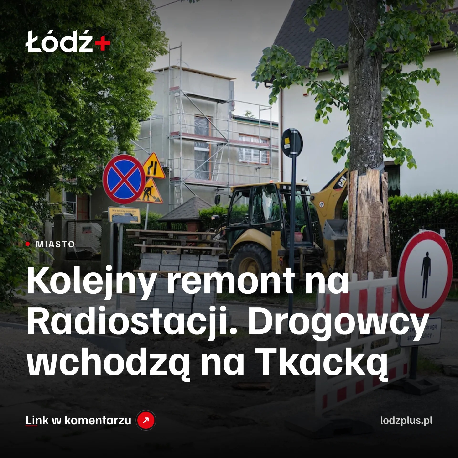 Kolejny remont na Radiostacji. Drogowcy wchodzą na Tkacką episode artwork