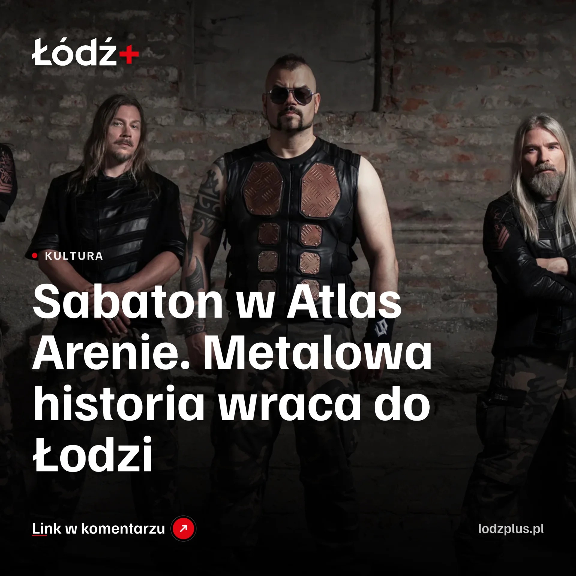 Sabaton w Atlas Arenie. Metalowa historia wraca do Łodzi episode artwork