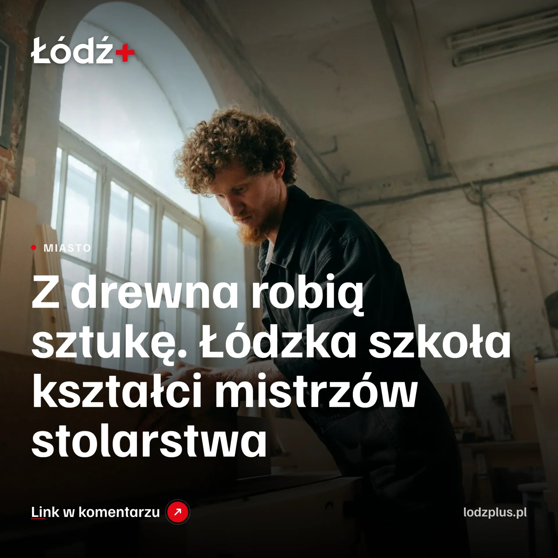 Z drewna robią sztukę. Łódzka szkoła kształci mistrzów stolarstwa episode artwork