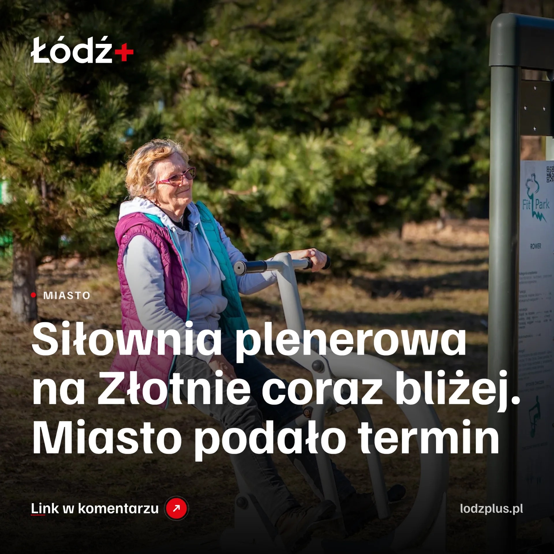 Siłownia plenerowa na Złotnie coraz bliżej. Miasto podało termin episode artwork