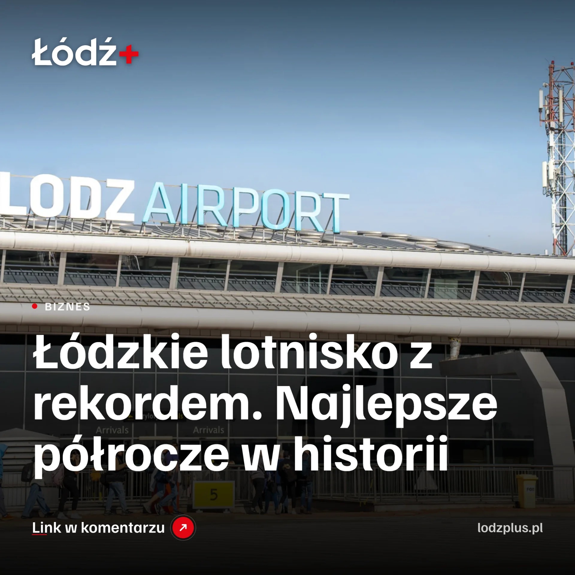 Łódzkie lotnisko z rekordem. Najlepsze półrocze w historii episode artwork