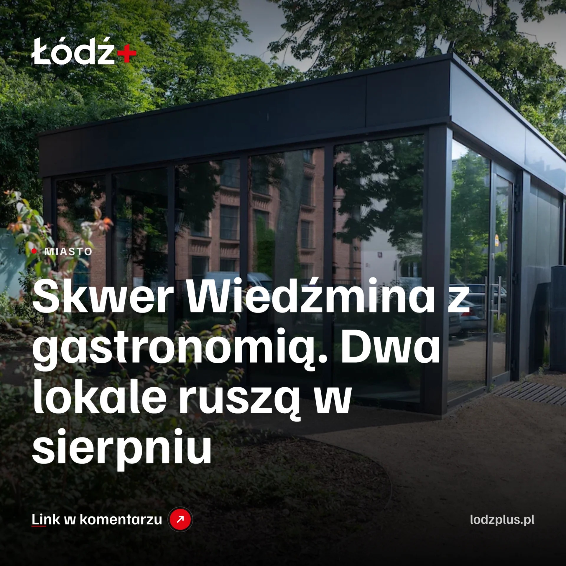 Skwer Wiedźmina z gastronomią. Dwa lokale ruszą w sierpniu episode artwork