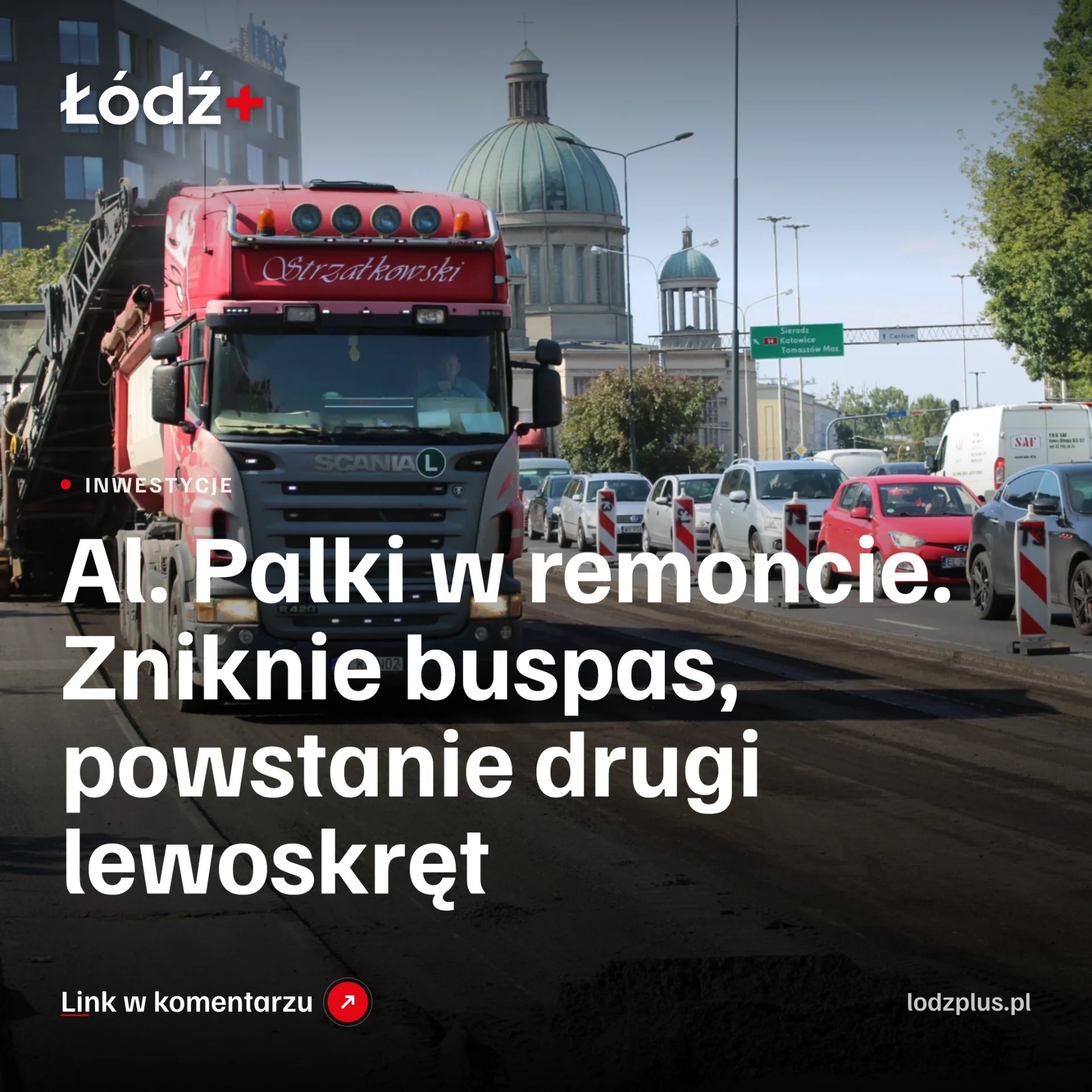 Al. Palki w remoncie. Zniknie buspas, powstanie drugi lewoskręt episode artwork
