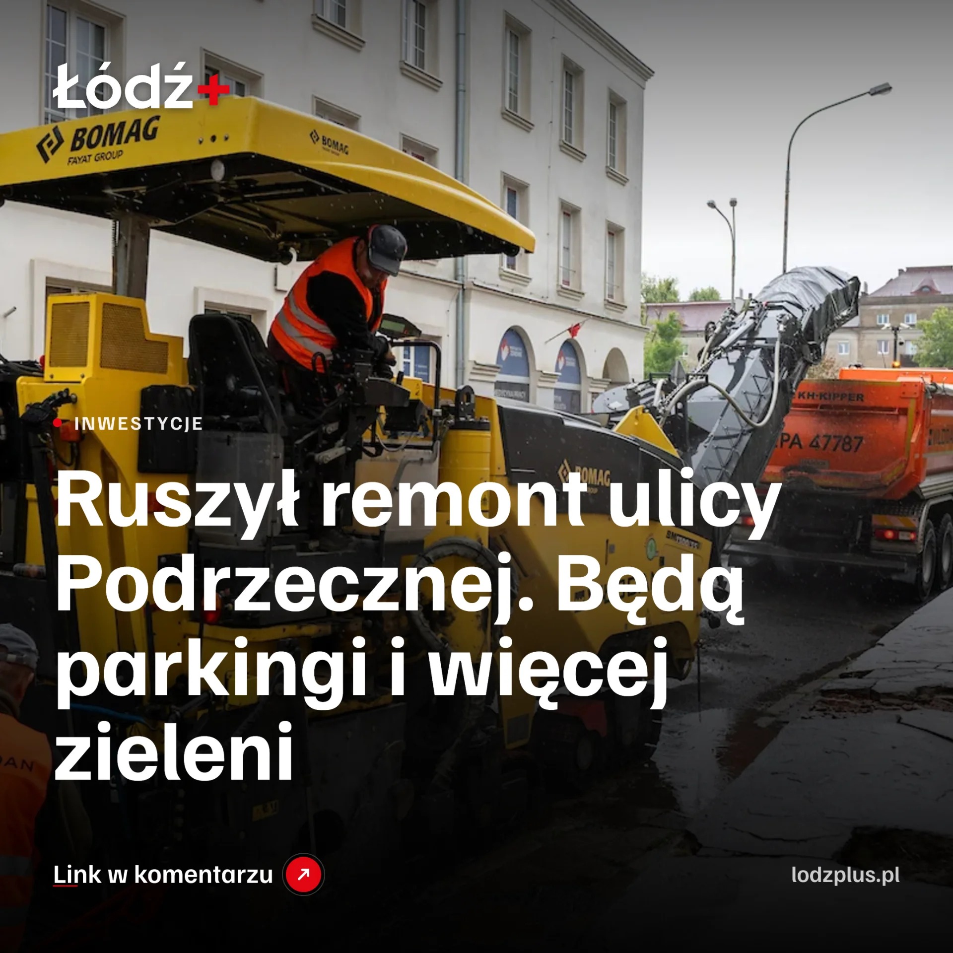 Ruszył remont ulicy Podrzecznej. Będą parkingi i więcej zieleni episode artwork