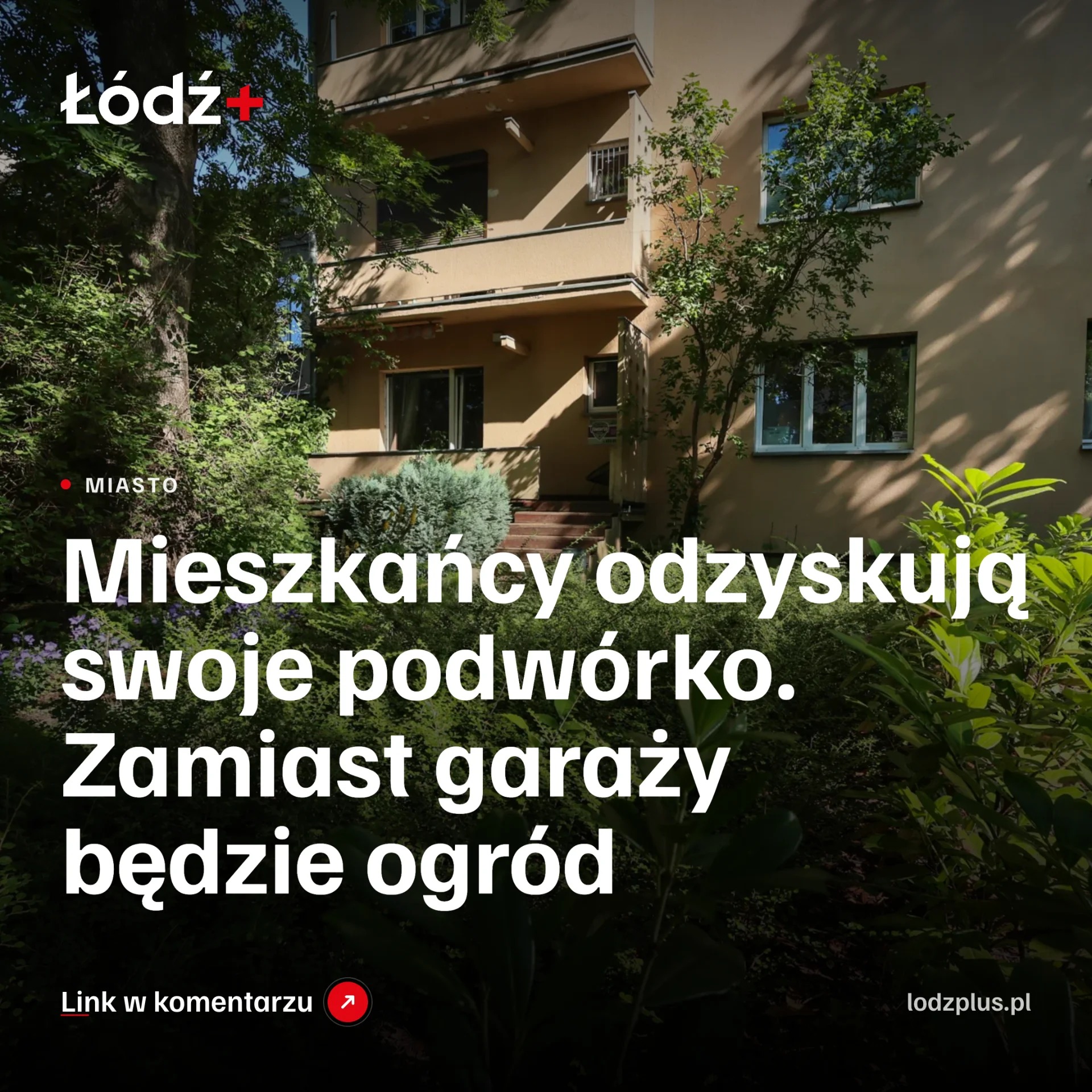 Mieszkańcy odzyskują swoje podwórko. Zamiast garaży będzie ogród episode artwork