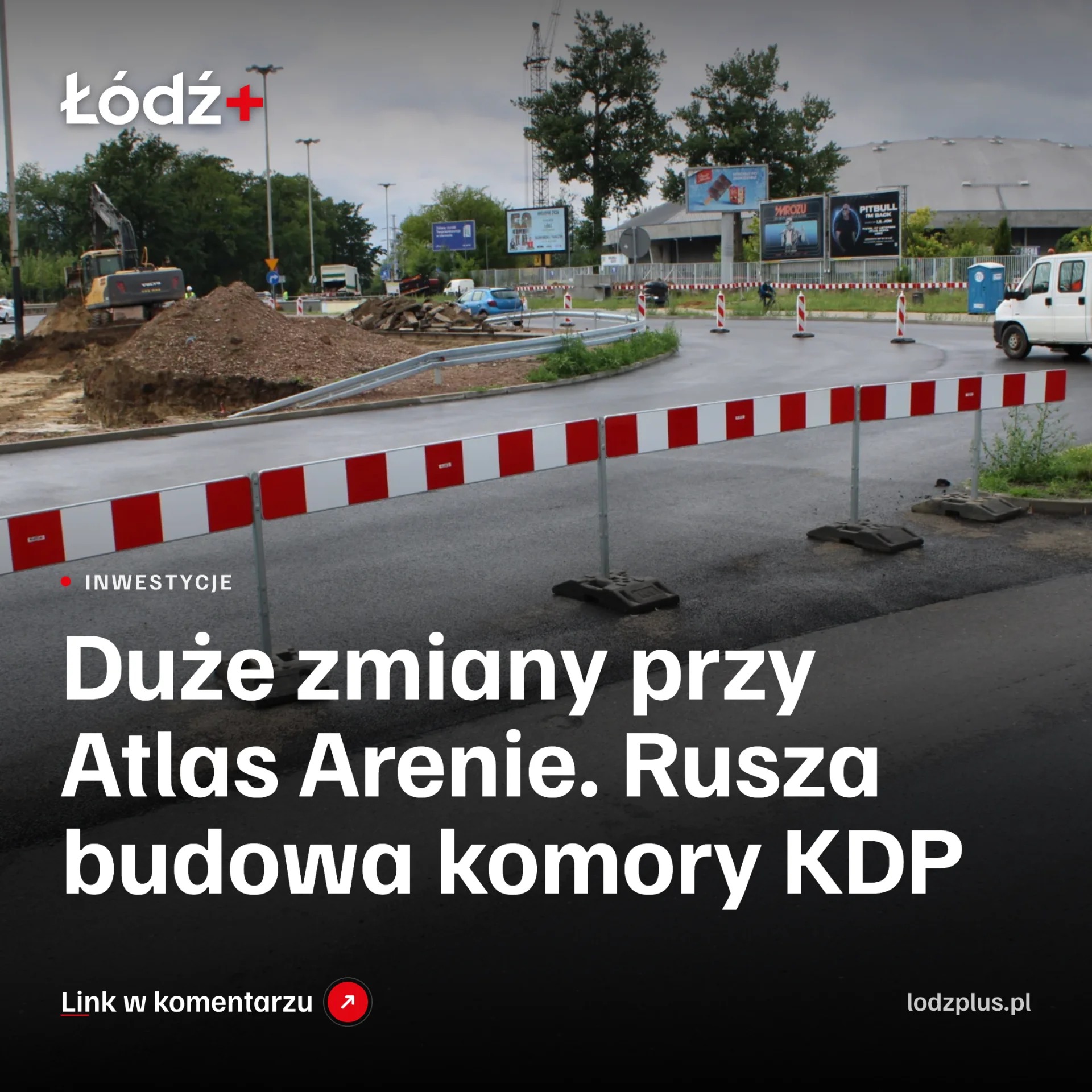 Duże zmiany przy Atlas Arenie. Rusza budowa komory KDP episode artwork