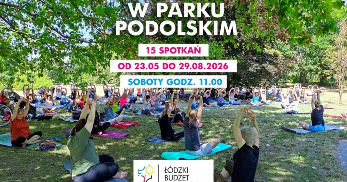 Joga w Parku Podolskim