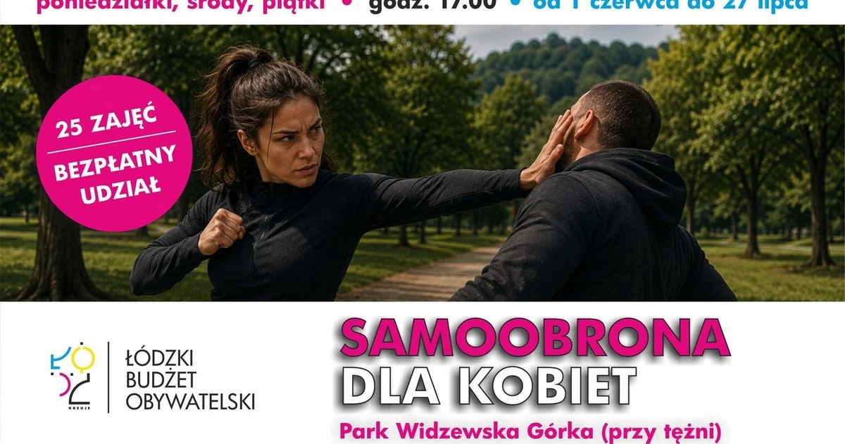 Samoobrona dla kobiet w Parku Widzewska Górka