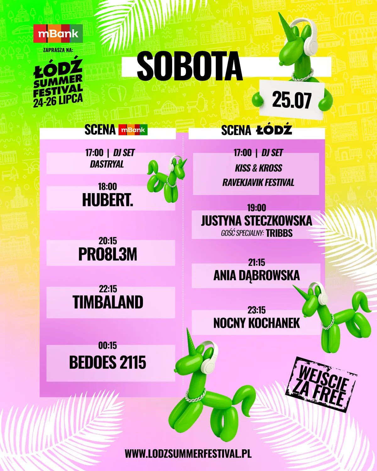 Łódź Summer Festival 2026. Znamy pełny harmonogram koncertów – zdjęcie 2