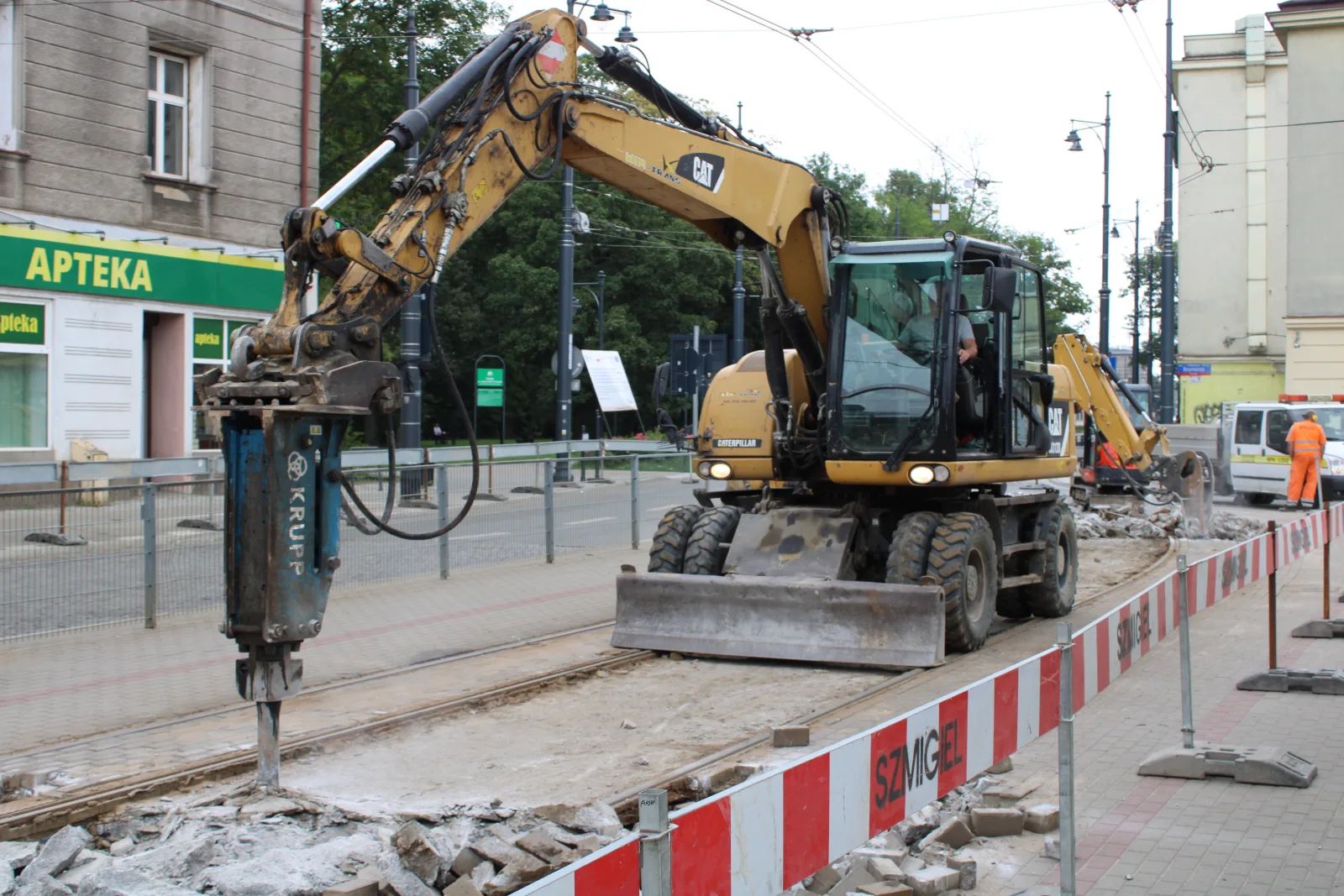 Tramwaje zniknęły z Piotrkowskiej. Rusza duży remont torów – zdjęcie 4