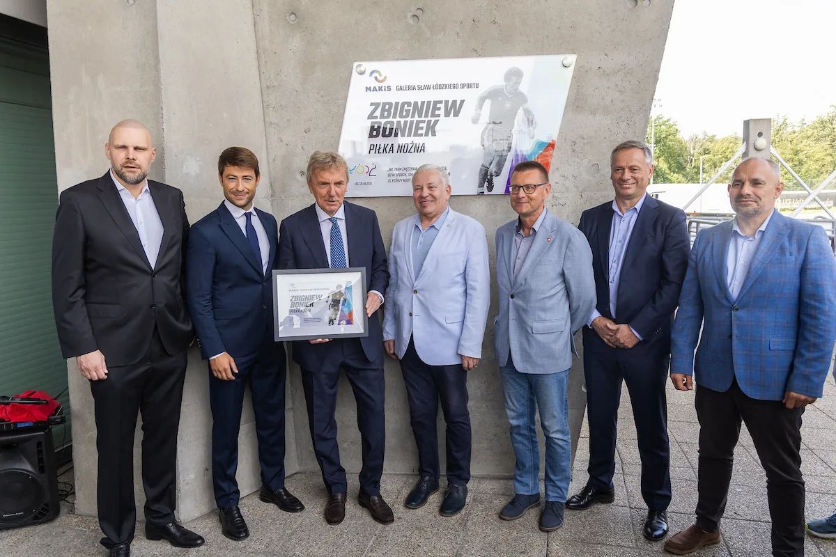 Boniek ma swoją tablicę przy Atlas Arenie – zdjęcie 3