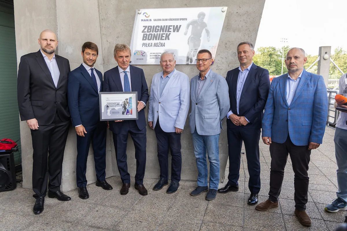Boniek ma swoją tablicę przy Atlas Arenie – zdjęcie 4