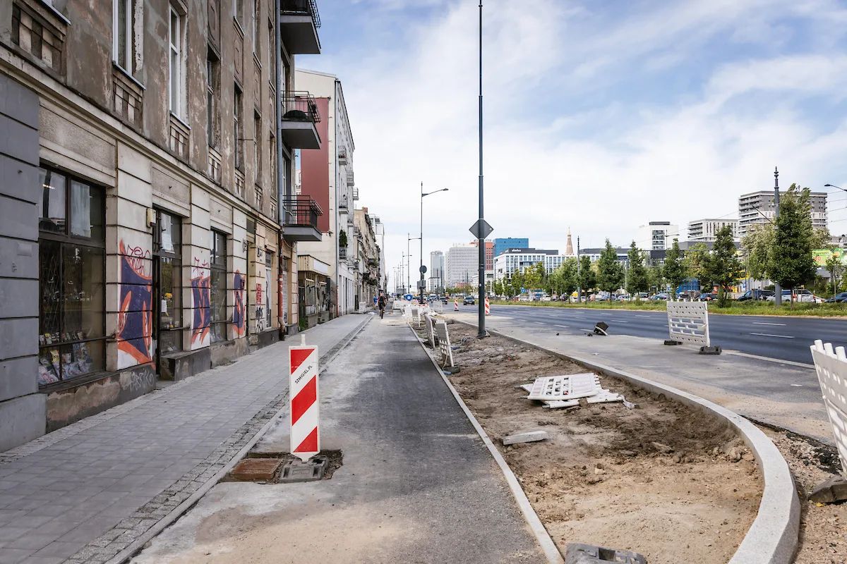Piłsudskiego dostaje trasę od południa. Ruszył kolejny odcinek – zdjęcie 4