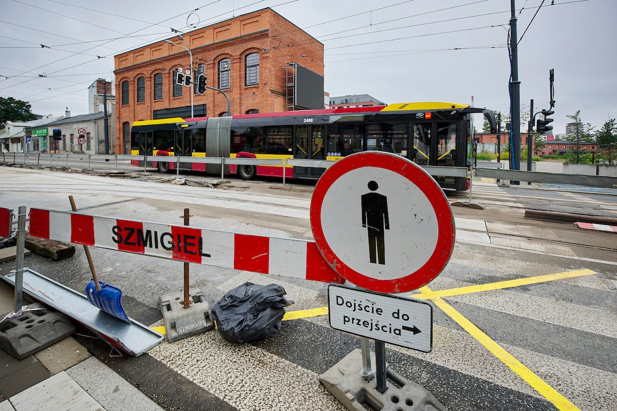 Tramwaje wracają na plac Reymonta. Ruszają dwa kolejne remonty – zdjęcie 2