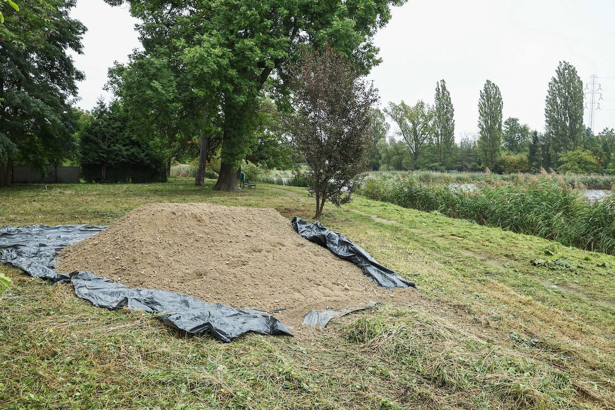 Ruszyła budowa zielonej plaży nad Jasieniem. Strefa rekreacji za ponad 1 mln zł – zdjęcie 2