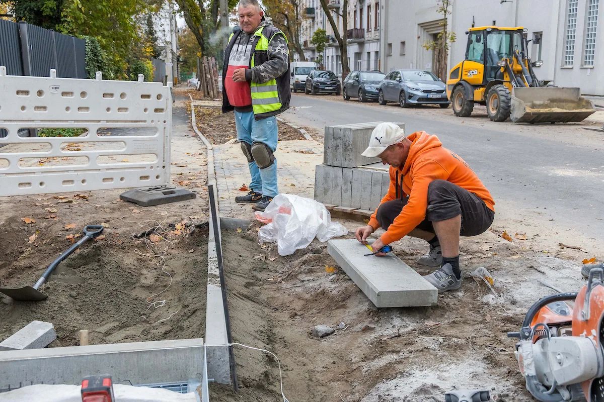 Łomżyńska ma być dwukierunkowa jeszcze w październiku – zdjęcie 1