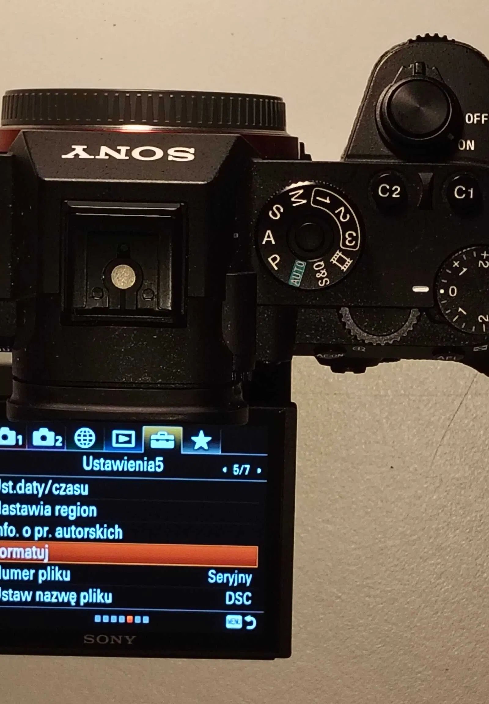 Aparat SONY ILCE7RM3, pełna klatka