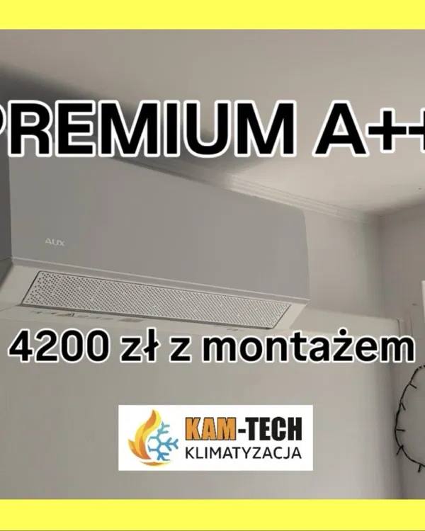Montaż Klimatyzacji Łódź Bałuty - AUX Premium A+++ | Dom i Mieszkanie