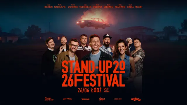 Łódź Stand-up Festival 2026. Kto wystąpi w Sport Arenie?
