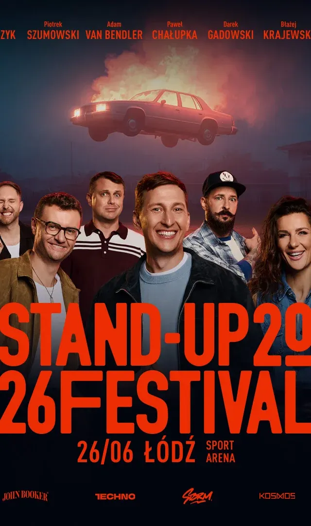 Łódź Stand-up Festival 2026. Kto wystąpi w Sport Arenie?