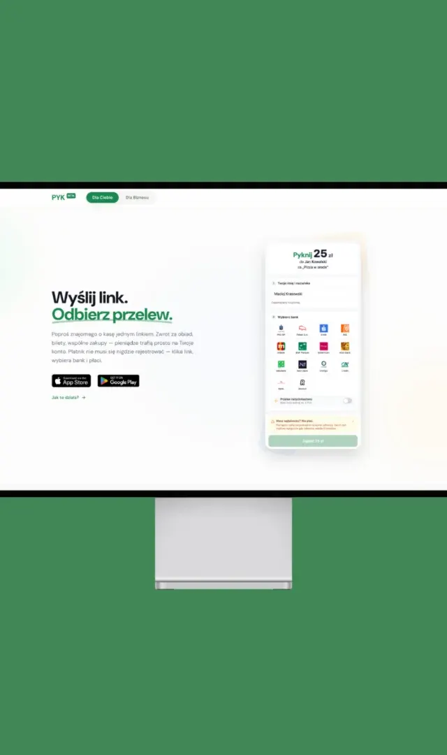 Łódzki start-up uruchomił PYK. Płatność bez numeru konta i BLIK-a