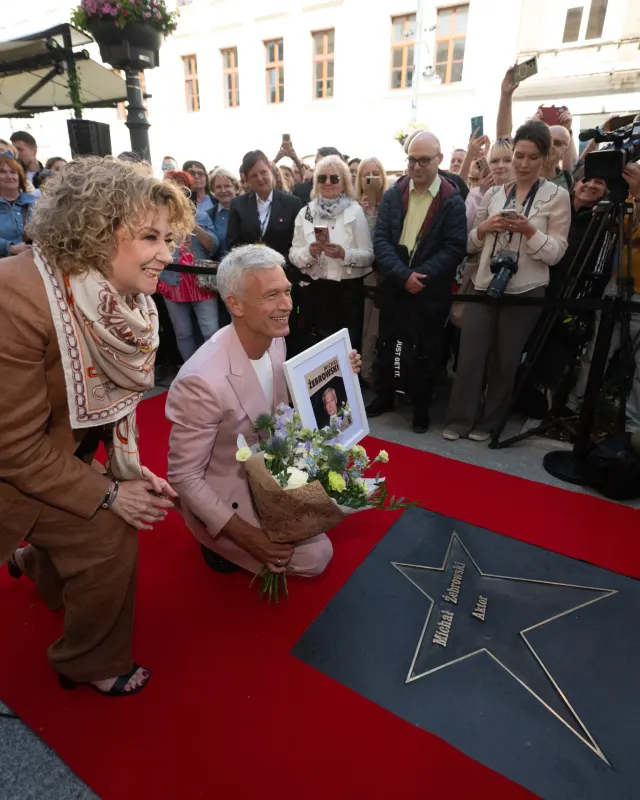 Michał Żebrowski z gwiazdą w Łodzi. Co łączy go z miastem?