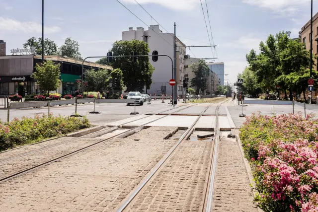 Rondo Lotników Lwowskich na finiszu. Drugi etap prac na Kościuszki