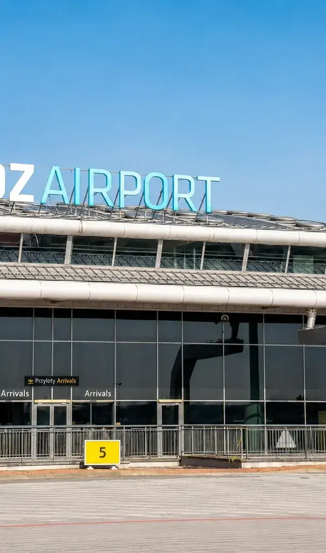 Alkohol po północy i 110 dni w delegacjach. Raport po kontroli łódzkiego lotniska