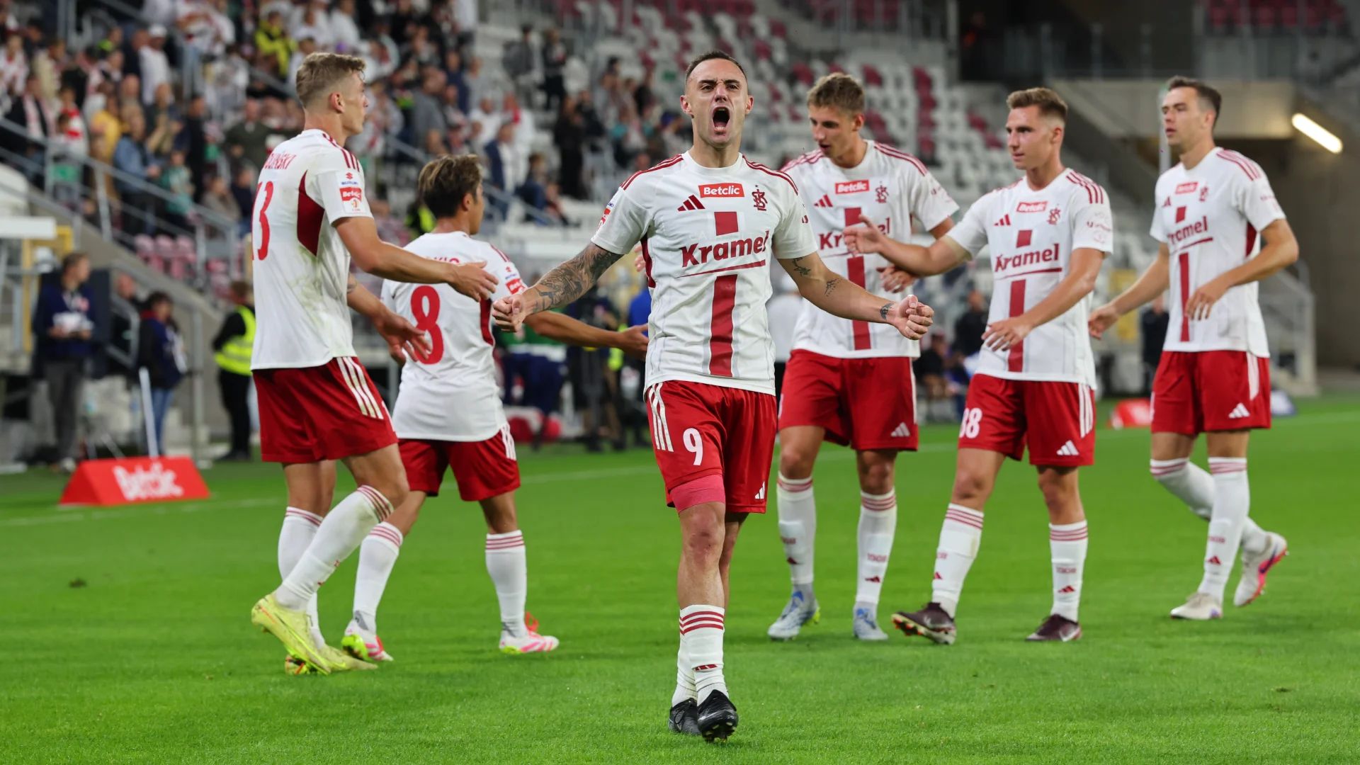 ŁKS urządził strzelecki pokaz. Stal Mielec bez szans w Łodzi