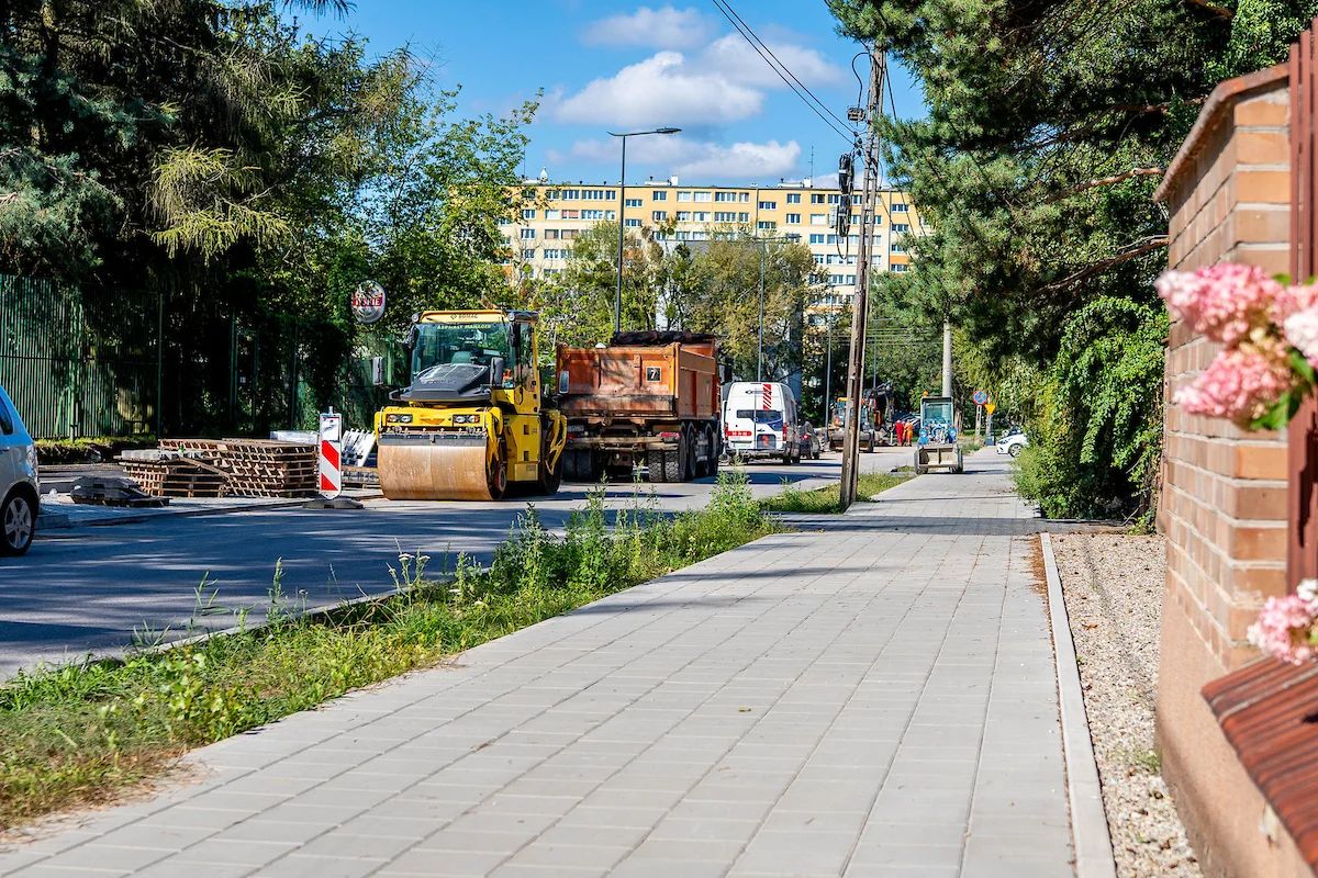 Betonowe płyty zniknęły z Górniczej. Przejazd wróci we wrześniu