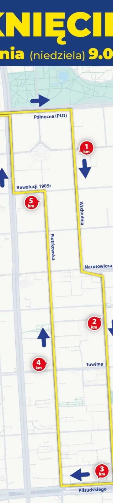 Bieg zamknie ulice w centrum Łodzi. MPK pojedzie objazdami