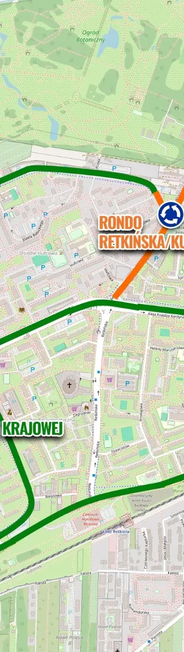 Światła nie wystarczyły. Retkinia dostanie nowe rondo
