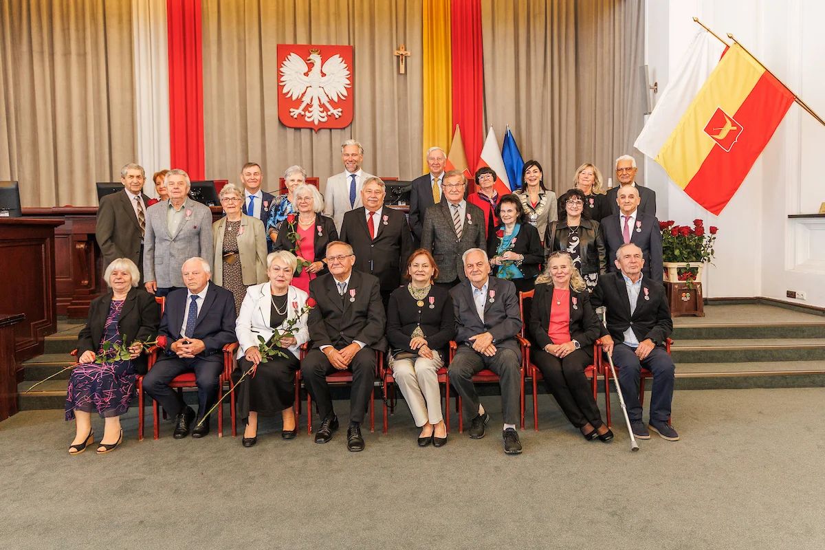 Łódź uhonorowała 56 małżeństw. Rekordziści są razem 61 lat