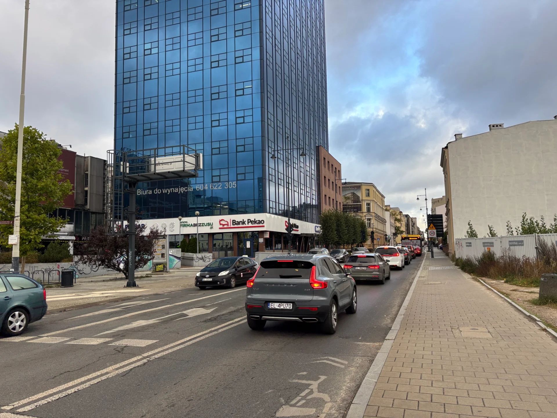 Utrudnienia na Sienkiewicza przy trasie W-Z. Potrwają 10 dni