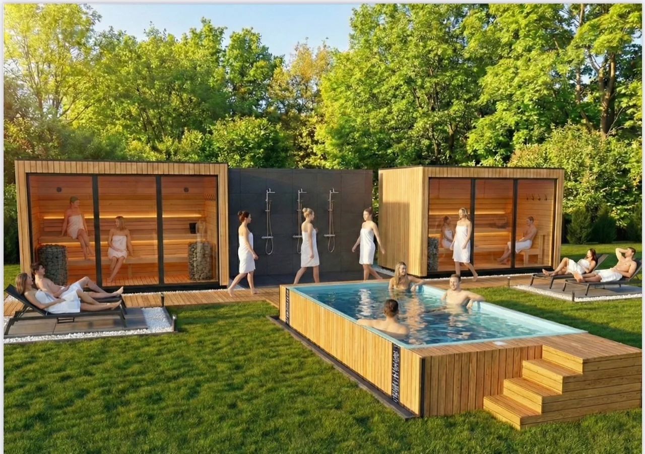 Fala rozbudowuje saunarium. Pierwsza nowa sauna już powstaje