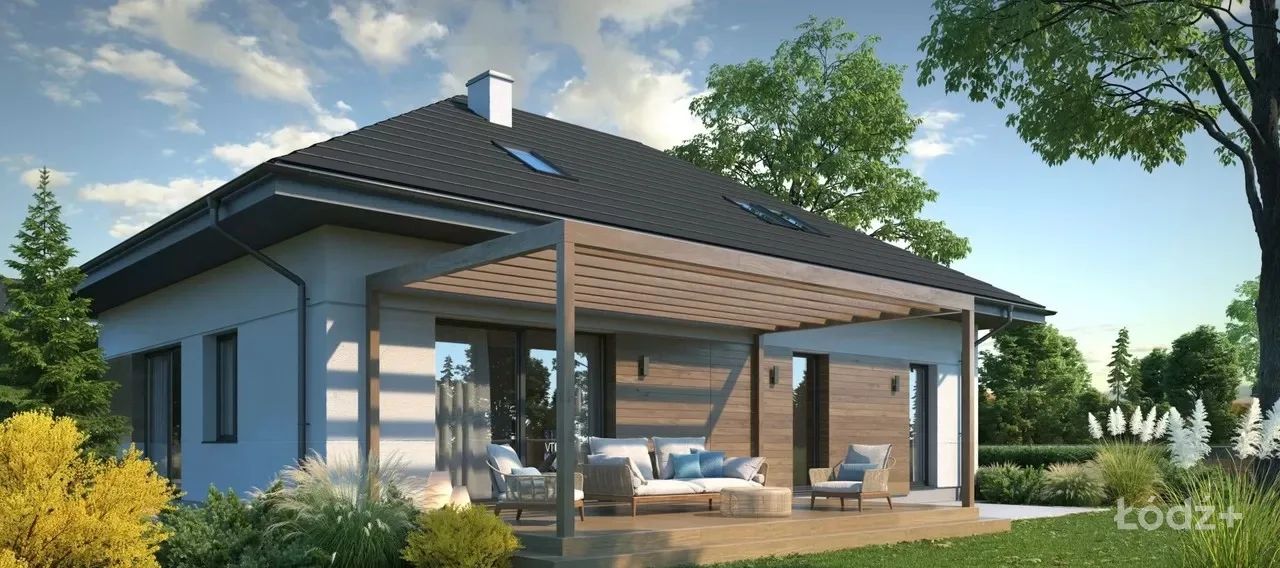 Dom "Nad Niemnem" 180m2 – przestronny dom z garażem w bryle budynku!