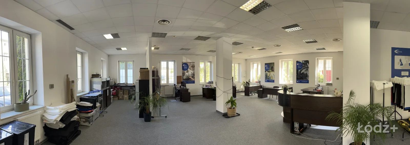 Przestronne biuro open space 160 m² - świetna lokalizacja, parking