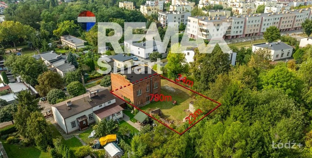 działka 772 m² z budynkiem w Łodzi – ul. Romana 2A – zdjęcie 12