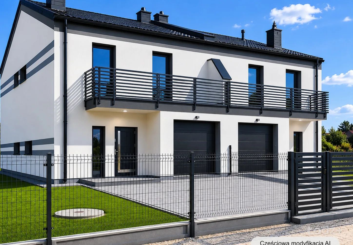 Bliźniak 192 m² – na etapie budowy | Łódź, ul. Esperanto (Górna)