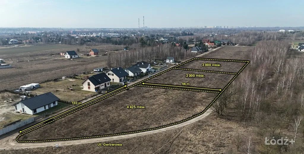 Teren pod zabudowę jednorodzinną, Łódź Mileszki – zdjęcie 2