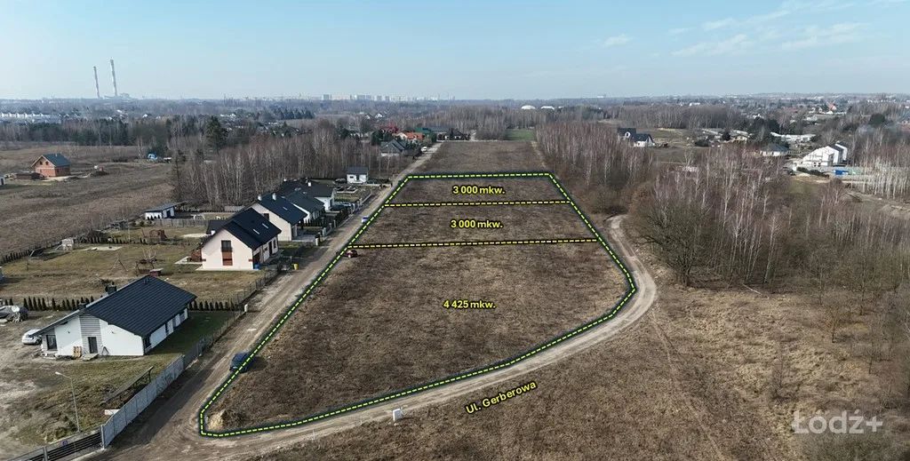 Teren pod zabudowę jednorodzinną, Łódź Mileszki – zdjęcie 3